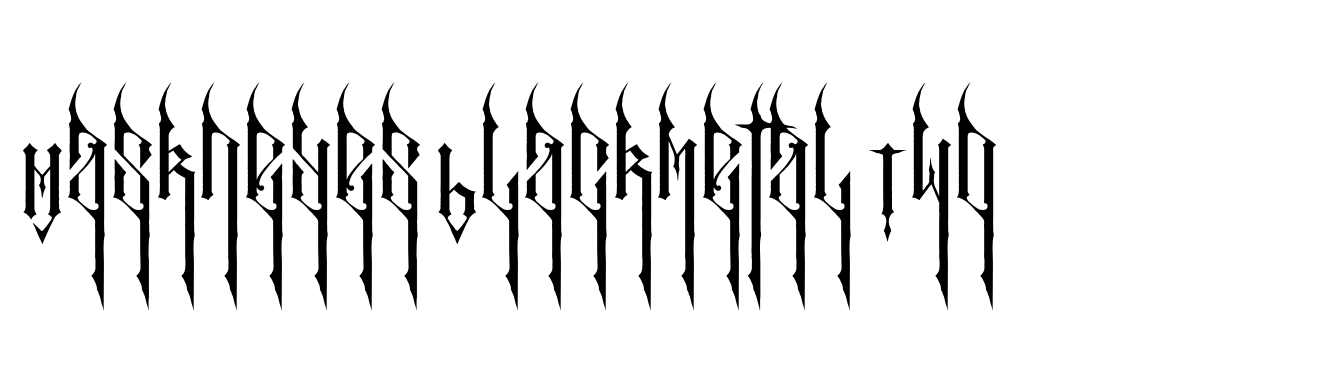 Maskneyes Blackmetal Two