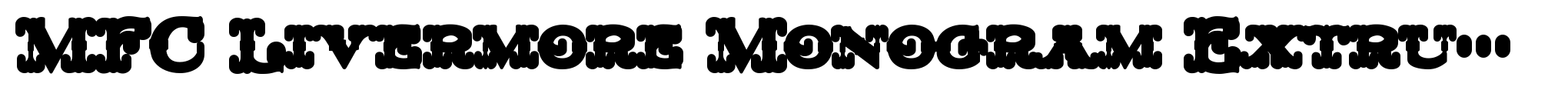 MFC Livermore Monogram Extruded image