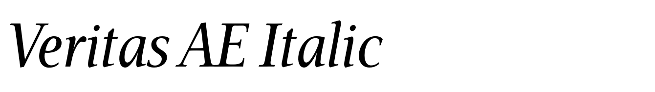 Veritas AE Italic