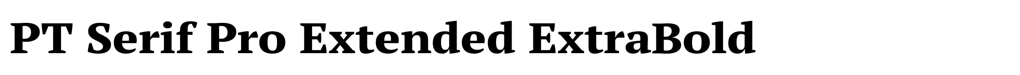 PT Serif Pro Extended ExtraBold image