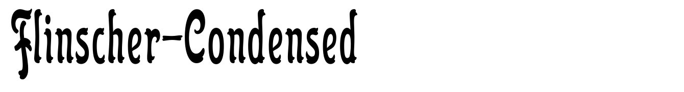 Flinscher-Condensed