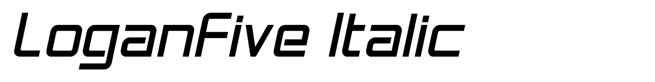 LoganFive Italic