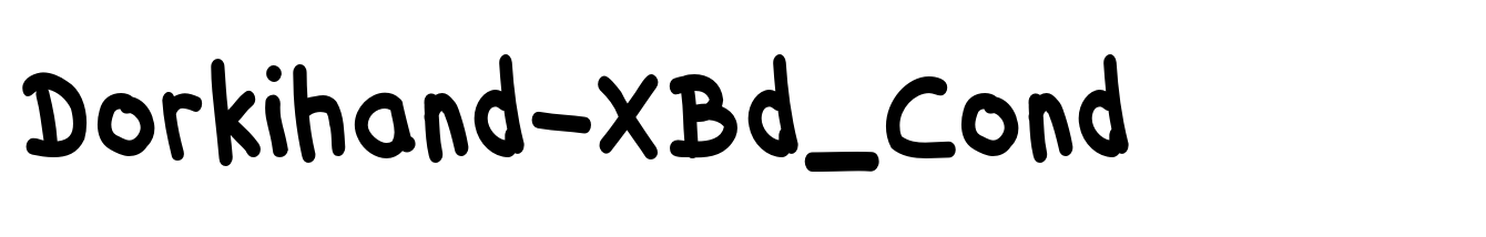 Dorkihand-XBd_Cond