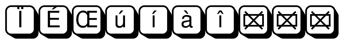 PIXymbols Boxkey Two Italic