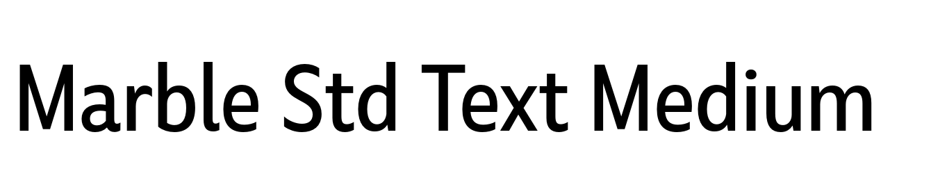 Marble Std Text Medium
