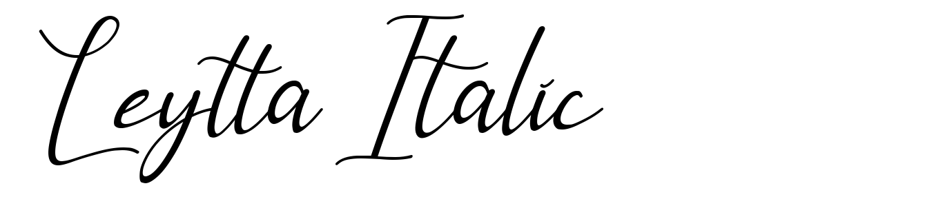 Leytta Italic