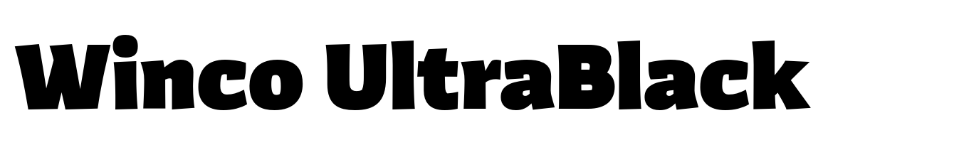Winco UltraBlack