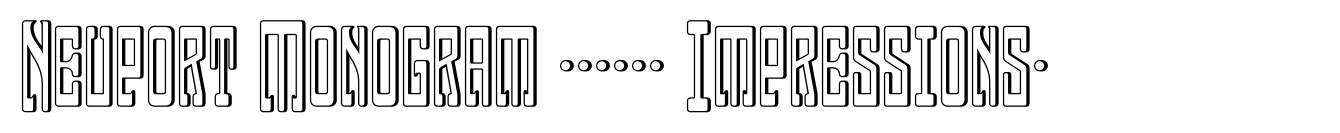 Neuport Monogram (10000 Impressions)