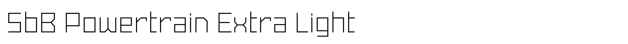 SbB Powertrain Extra Light image