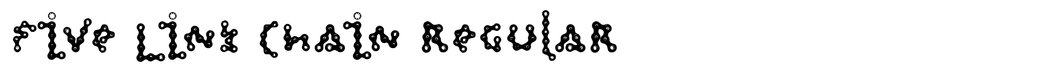 Five Link Chain Regular image