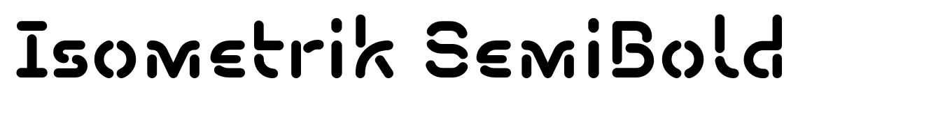 Isometrik SemiBold
