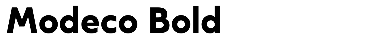 Modeco Bold