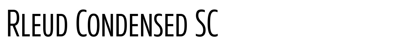 Rleud Condensed SC