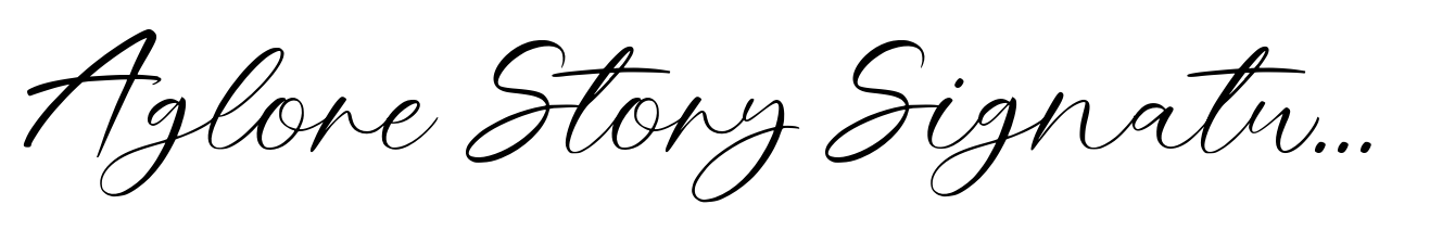Aglore Story Signature Regular