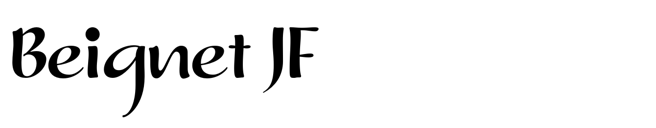 Beignet JF Complete Font | Webfont & Desktop | MyFonts