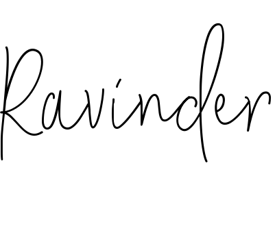 Ravinder Name Wallpaper and Logo Whatsapp DP
