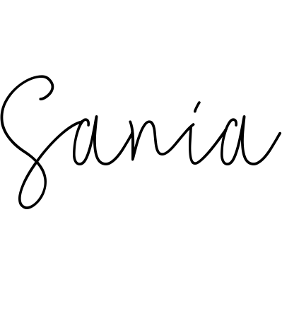 Sania Name Wallpaper and Logo Whatsapp DP