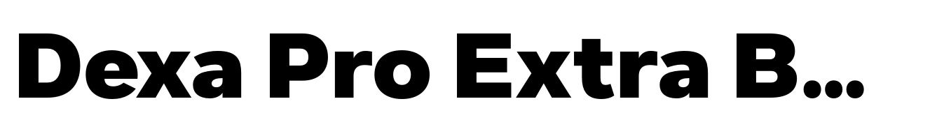 Dexa Pro Extra Bold
