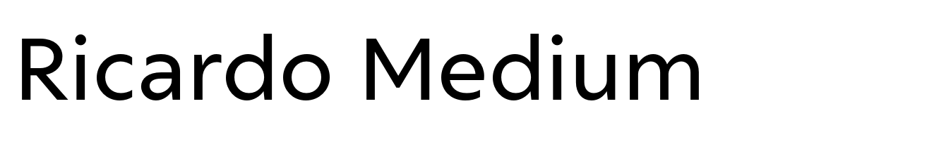 Ricardo Medium