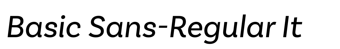 Basic Sans-Regular It