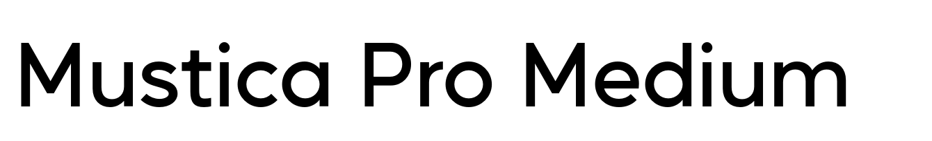 Mustica Pro Medium