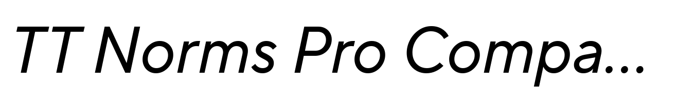 TT Norms Pro Compact Normal Italic