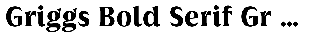 Griggs Bold Serif Gr Ss02