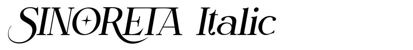 Sinoreta Italic