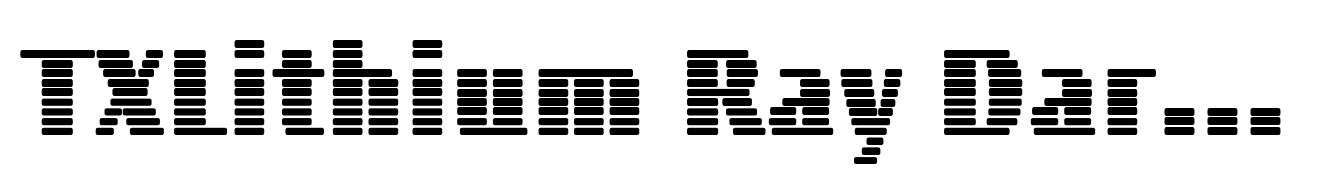 TXLithium Ray Dark Normal