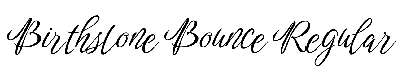 Birthstone Bounce Regular