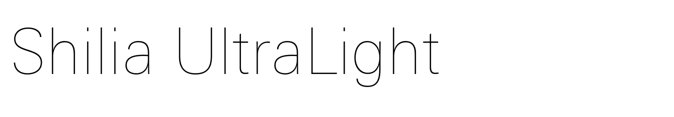 Shilia UltraLight