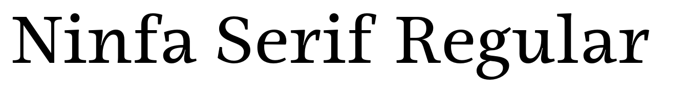 Ninfa Serif Regular