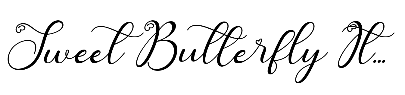 Sweet Butterfly Italic