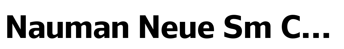 Nauman Neue Sm Condensed Bold