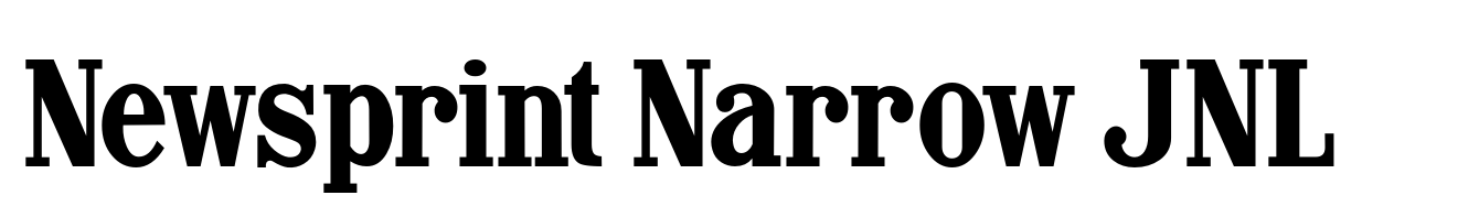 Newsprint Narrow JNL