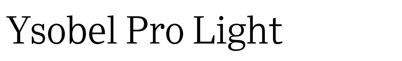 Ysobel Pro Light