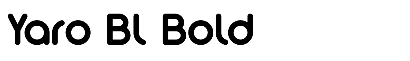 Yaro Bl Bold