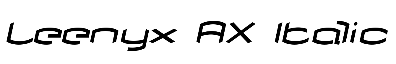 Leenyx AX Italic