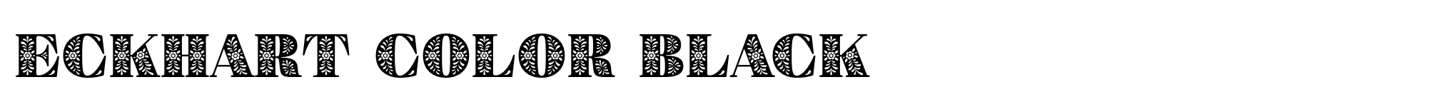 Eckhart Color Black image