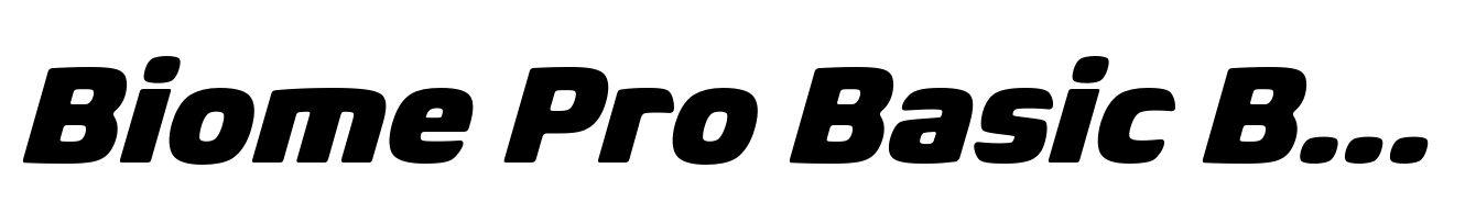 Biome Pro Basic Black Italic