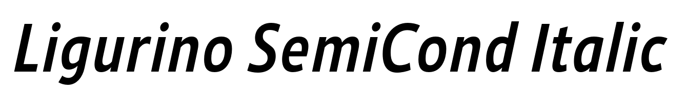 Ligurino SemiCond Italic