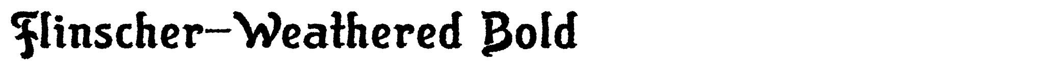 Flinscher-Weathered Bold image