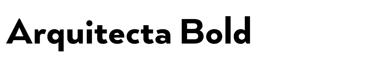 Arquitecta Bold