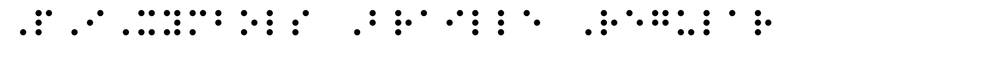 PIXymbols Braille Regular image