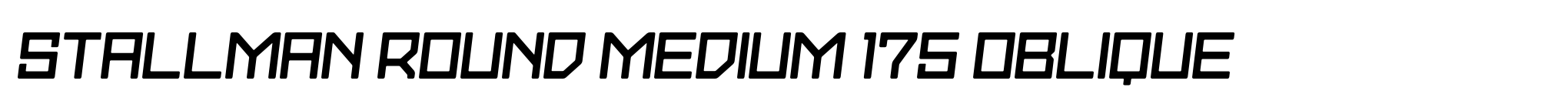 Stallman Round Medium 175 Oblique image