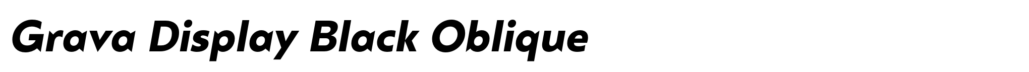 Grava Display Black Oblique image