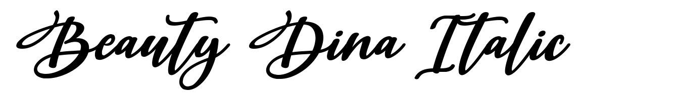 Beauty Dina Italic