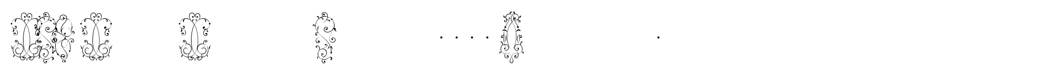 MFC Manoir Monogram Flourish (250 Impressions) image