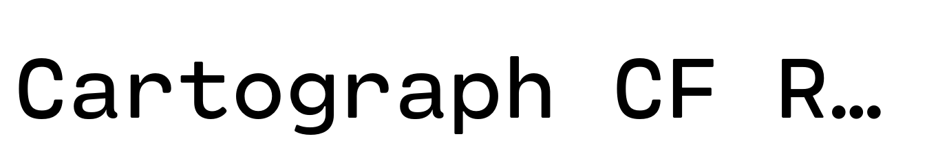 Cartograph CF Regular
