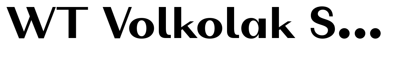 WT Volkolak Sans Text Black